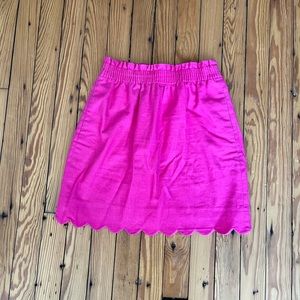 J. Crew Paper Bag Elastic Waist Skirt